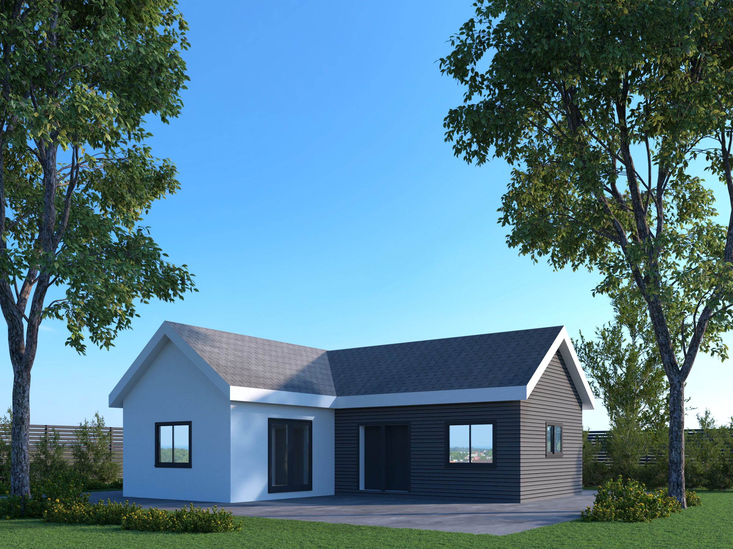 GROUND UP ADU ​Floor Plan